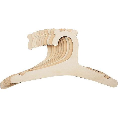 10 portants à vêtements en bois créatifs, cintres pour chambres de filles, chambres de princesses, décoration de chambre d'enfant - JBMEDIA (1/4)