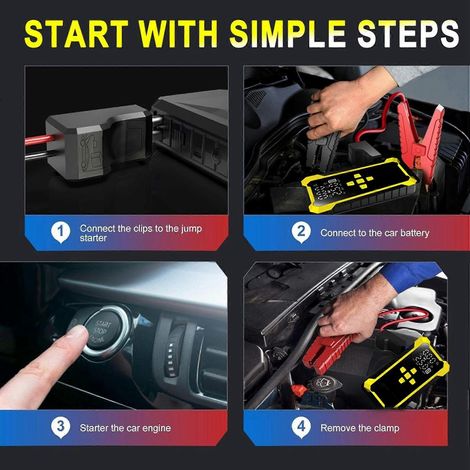 Connecteur de connexion inversée à pince crocodile EC5 pour compresseur, destiné aux câbles de démarrage d'urgence automobile et adapté aux pièces automobiles. (1/4)