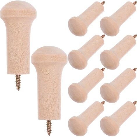 patères robustes de style Shaker rustique pour suspendre