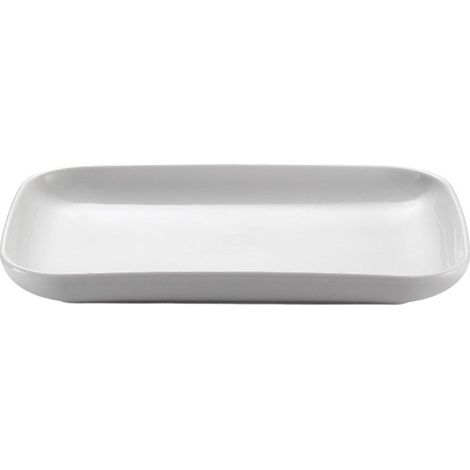 Assiette vapeur en porcelaine BUYDEEM, modèle CT1004, couleur blanche (1/3)
