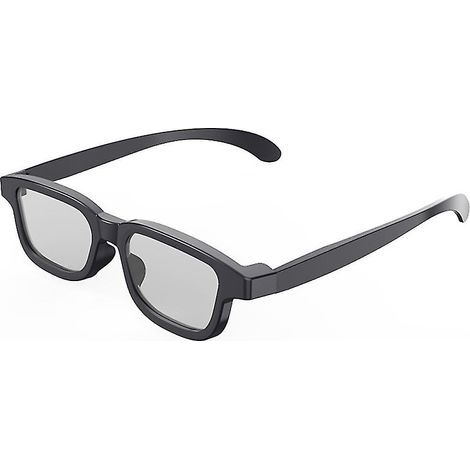 3D-Brille für Erwachsene, polarisierende stereoskopische 3D-Brille (schwarz) (1/5)