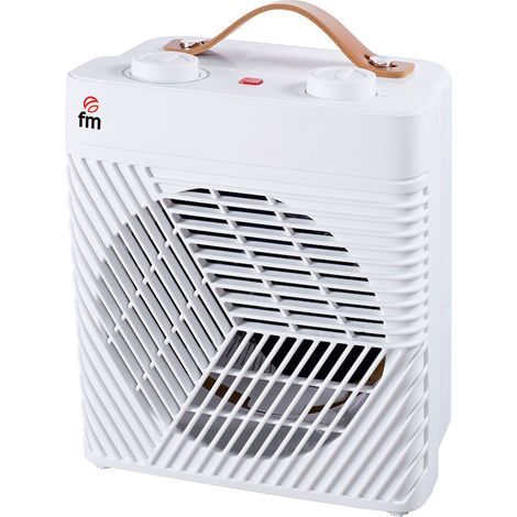 Radiatore elettrico fm th-20 2000 W termostato anti ribaltamento