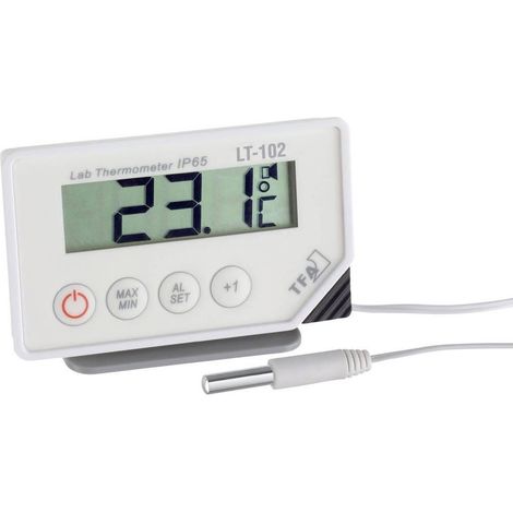 TFA Dostmann LT-102 Termómetro con cable blanco preciso