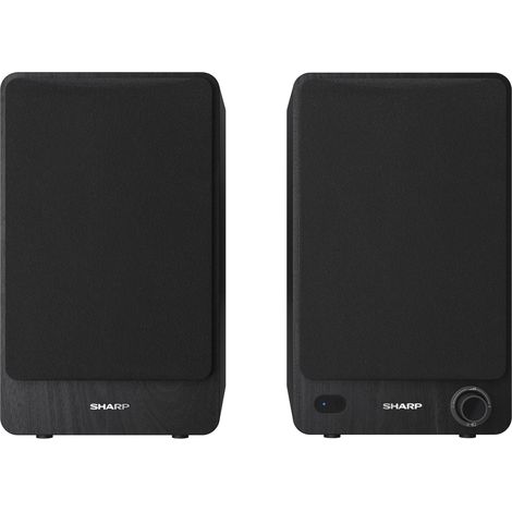 SHARP Lautsprecherboxen CP-SS30 (BK), 2-Wege, Bluetooth, USB, MP3, 60 W (1/5)
