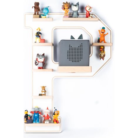 Shelf Letter P para Toniebox Tonies 54x40x19 - VCM (1/4)