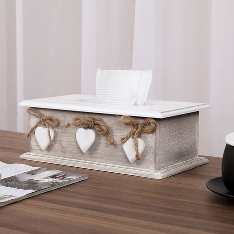 Kreative Taschentuchbox im Retro-Stil, ideal für Zuhause, im Wohnzimmer, auf dem Couchtisch und im Esszimmer.