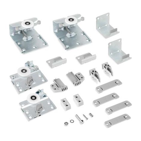 Kit herraje armario NECO frontal - 2P 23mm. / 2 mts. (1/5)