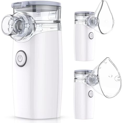 Nébuliseur portable à maillage pour adultes et enfants, appareil d’inhalation pour troubles respiratoires, format compact pour voyage et usage quotidien à domicile OWAREY (1/5)
