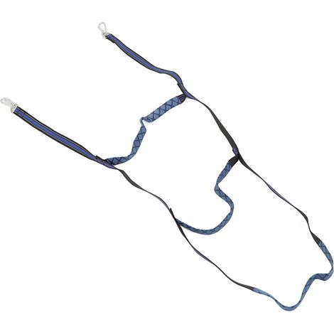 Échelle de Corde Marine Bleue 3 Marches pour Bateau Pneumatique, Kayak et Canoë, Échelle d'Embarquement Nautique (1/5)