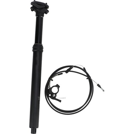 Tige de selle télescopique de 31,6 mm pour VTT, avec tube de commande hydraulique. (1/5)