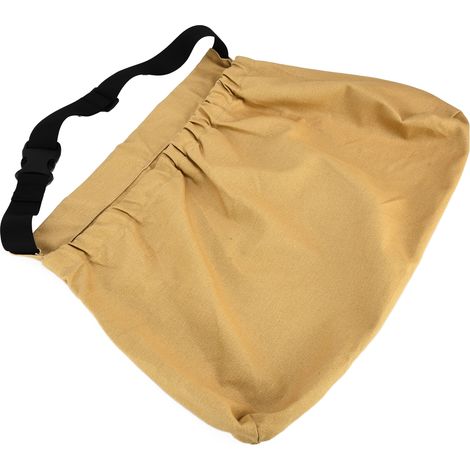 Sac à cueillette de fruits ajustable en tissu Oxford, sac à outils à suspendre à la taille pour le jardinage et l'extérieur, kaki (1/5)
