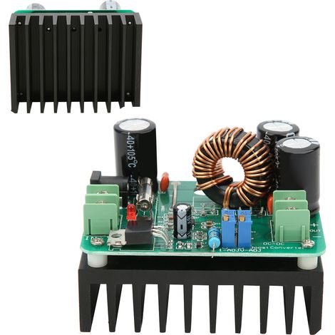 600-W-Aufwärtswandler (DC 10–60 V auf DC 12–80 V) für Laptops und digitale Geräte (1/5)