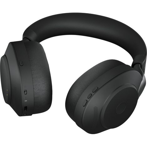 Jabra Evolve 2 85 UC Stand Wireless Bluetooth Stereo Headset schwarz Ladestation