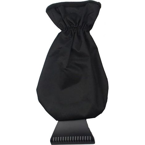 Grattoir à glace avec gants, brosse à neige anti-rayures pour vitres, outil grattoir à glace d'hiver, mini pelle à neige, gants grattoir à glace