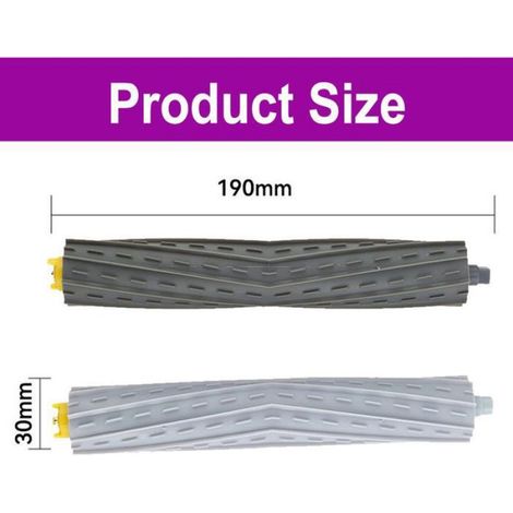 2 brosses, ensemble de rouleaux compatible avec iRobot Roomba 866, 876, 900, 960, 980, 800, 870, 880 (1/5)