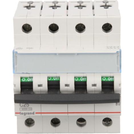 Interruttore Legrand s304 25A 6kA 4 poli