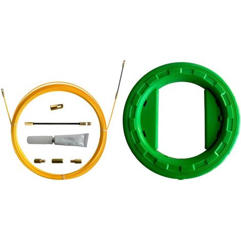 Velamp sonda tiracavi snake in fibra di vetro Ø3 mm 20 metri con custodia (1/2)
