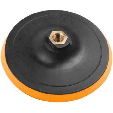 PLATORELLO IN PLASTICA CON VELCRO 125MM  TOLSEN