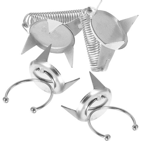 4pièces Lot de Pinces à Émailler pour Poterie Outils pour Émailler La Céramique Pince à Tremper pour Émail (1/5)