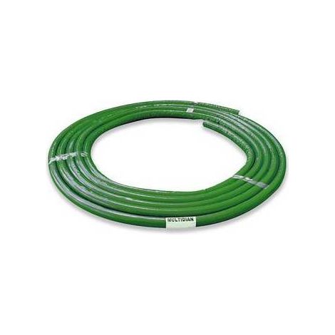 10 x TUBO MULTI-DIAN SISTEMA MULTISTRATO COIBENTATO ROTOLO 10 MT Misura: 16 x 2