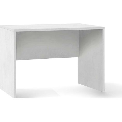 Scrivania ufficio studio smart working design moderno Simply 120 - Bianco (1/4)