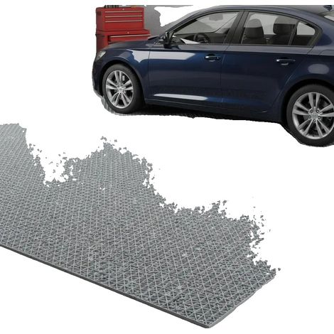 Carreaux de sol de garage, surface antidérapante, installation facile, vert armée (1/2)