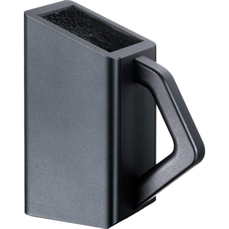 Bloc à Couteaux Vide, Rangement Cuisine Compact, Gris (1/2)