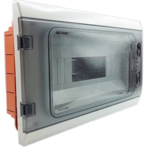 Centralino da Incasso Stagno Grigio 12 Moduli IP55 GW48682 (1/2)