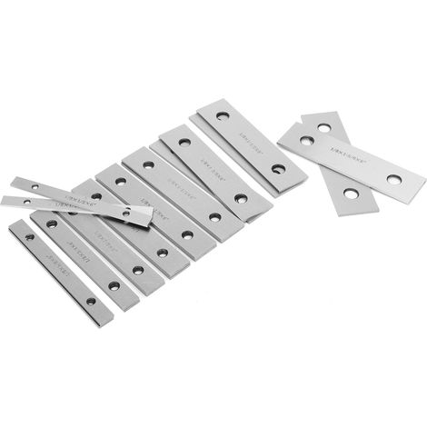 Set mit 10 Paaren 1/8 Zoll Parallels, exklusiv im Überseelager erhältlich. (1/5)