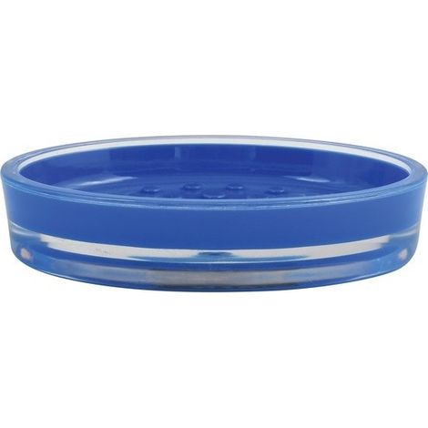 Jabonera Acrílica TAHITI Azul MSV