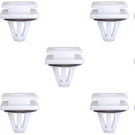 Lot de 50 Clips de Bas de Caisse, Protège-Seuil, Moulure, Clips de Protection de Bas de Caisse - Compatible Honda CR-V / Civic 91504-SP1-003 (1/4)