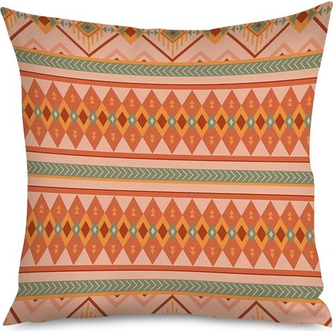 Housse de coussin imprimé théière, bohème (1/5)