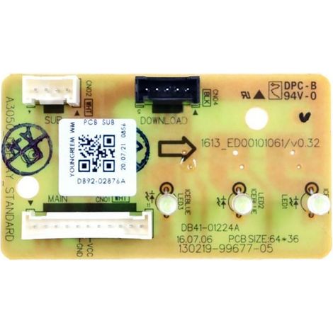 MODULE AFFICHEUR PCB DISPLAY GOOD A3050 6436 POUR CLIMATISEUR SAMSUNG - DB92-02876A