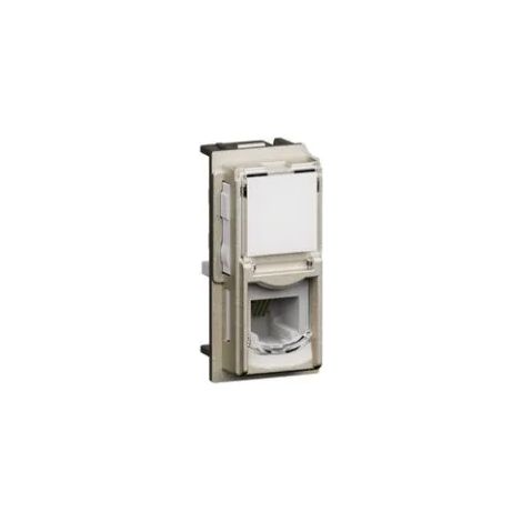 Connettore RJ11 (4/6) K10 Champagne Bticino living now KC4258RJ11