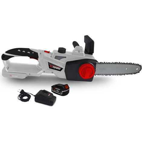 Tronçonneuse X-Performer XPTR20LI - 20V à batterie - Long. de coupe : 260 mm - BATTERIE XPBAT4A Inclus + Chargeur (1/2)
