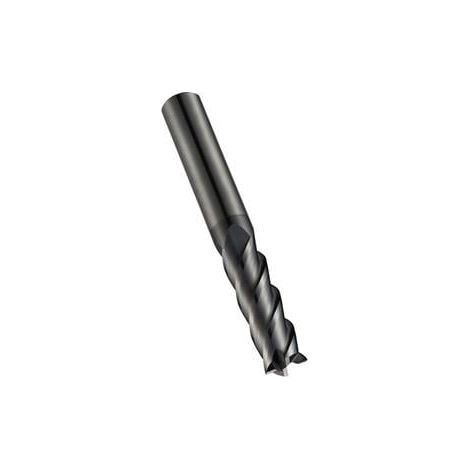 Schaftfräser S717 D.8mm Gesamt-L.75mm Schneiden-L.31mm HM AlCrN 40Grad Z.4 (1/4)