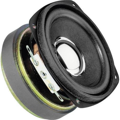 Monacor SP-45/4 3 pouces 7.8 cm Haut-parleur miniature 20 W 4 Ω