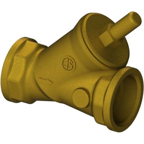 Vanne de retour JS, raccord de bride inclinée, DN40, G 1 1/2" (1/3)