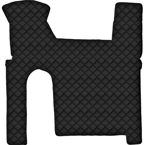 Tappeto centrale in Skeentex - Nero - compatibile per Man TGX (09/0712/16) manuale, 2 cassetti