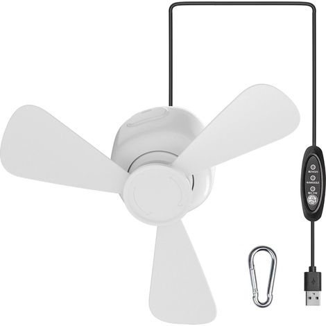Mini ventilador multifuncional - Modelo portátil colgante - Ideal para el dormitorio (1/5)