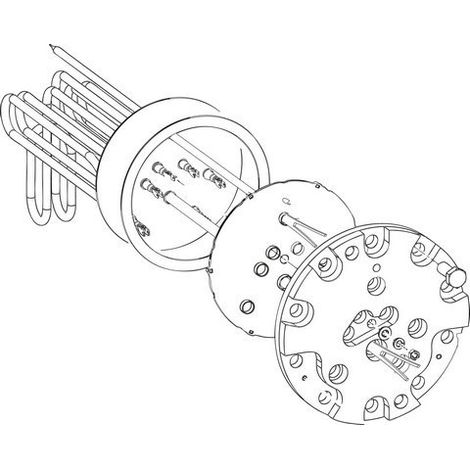 Ersatzteil 8738718860 Heizeinsatz 6KW 230V von BOSCH - 8738718860 (1/2)