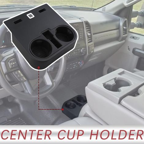Cup holder for 2015-2020 Ford F150, F250, F350, and F450 models HC3Z-2813562-AB (1/4)