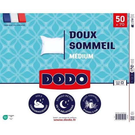 DODO - Almohada - DOUX SOMMEIL - 50 x 70 cm