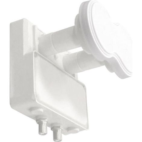 Tête LNB universelle - KÖNIG - Monoblock Twin - 0,2 dB - Réception stable - Astra 19,2°E/23,5°E (1/2)