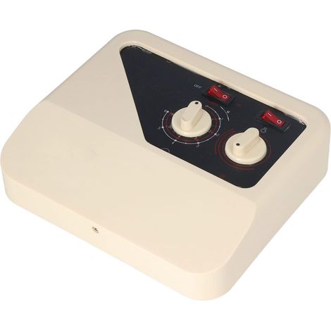 Saunaofensteuerung, 380 V, 9–15 kW, PP-Gehäuse, inklusive Messkabel, externes Saunaofenzubehör (1/5)