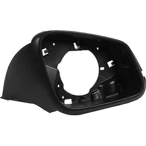 Passend für BMW 1er/2er/3er/4er X1 Rückspiegelgehäuse, Rückspiegelrahmen, reflektierende Linse, Blinker – BMW X1 (2013–2016) – Rahmen mattschwarz, rechts