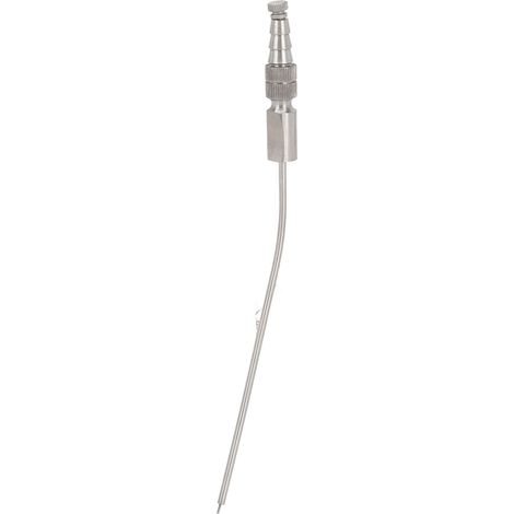 Canule d'aspiration dentaire en acier inoxydable, tube chirurgical de succion pour dentiste, diamètre 2mm, usage professionnel. (1/5)