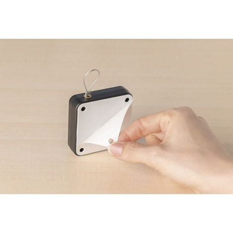 Ferme-portes automatiques - - 4 pièces - Cordon coulissant - Couleur noire - Charge max 20 kg (1/5)