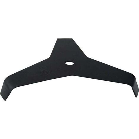 Lame à 3 dents – spécialement conçue pour les mûres – adaptable aux débroussailleuses – longueur de coupe : 300 mm, alésage : 25,4 mm, épaisseur : 4 mm, largeur totale : 310 mm – excellente qualité (1/4)
