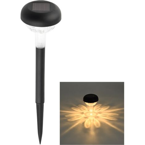 Lámpara solar para jardín, luz para caminos de jardín, luz decorativa para jardín, luz nocturna solar, resistente al agua IP55. (1/5)